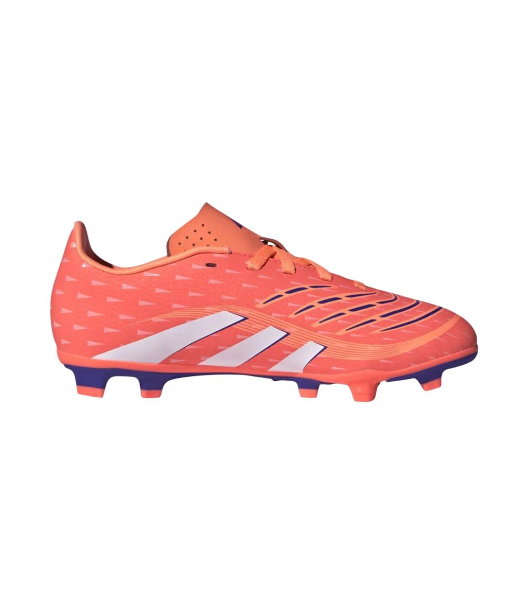 Chaussures De Foot Pour Terrain Ferme Motif/style Imprimé Intégral Predator Club Enfant Rouge Adidas-1