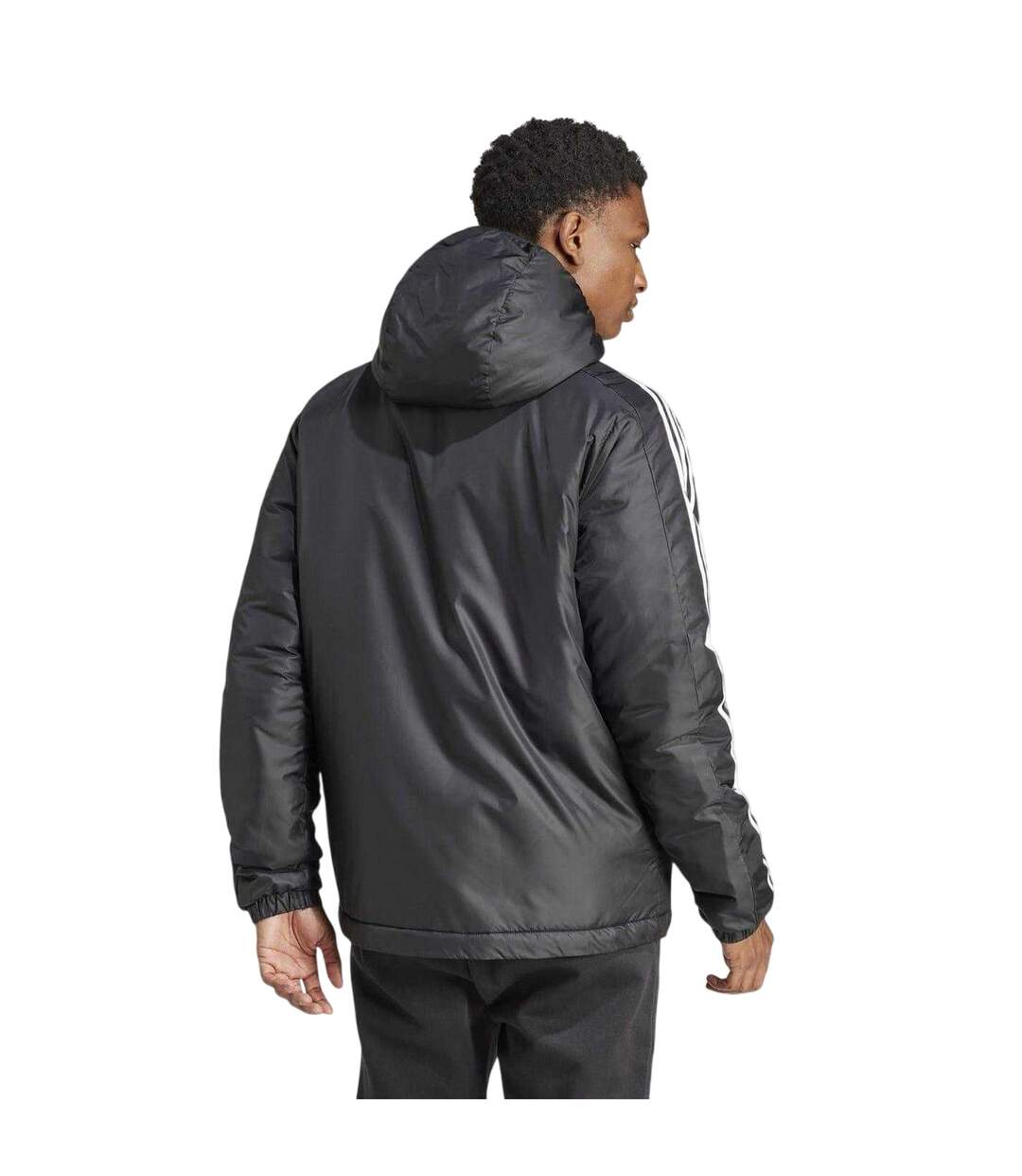 Veste Motif/style 3 Rayures Essential Homme Noir Adidas-3