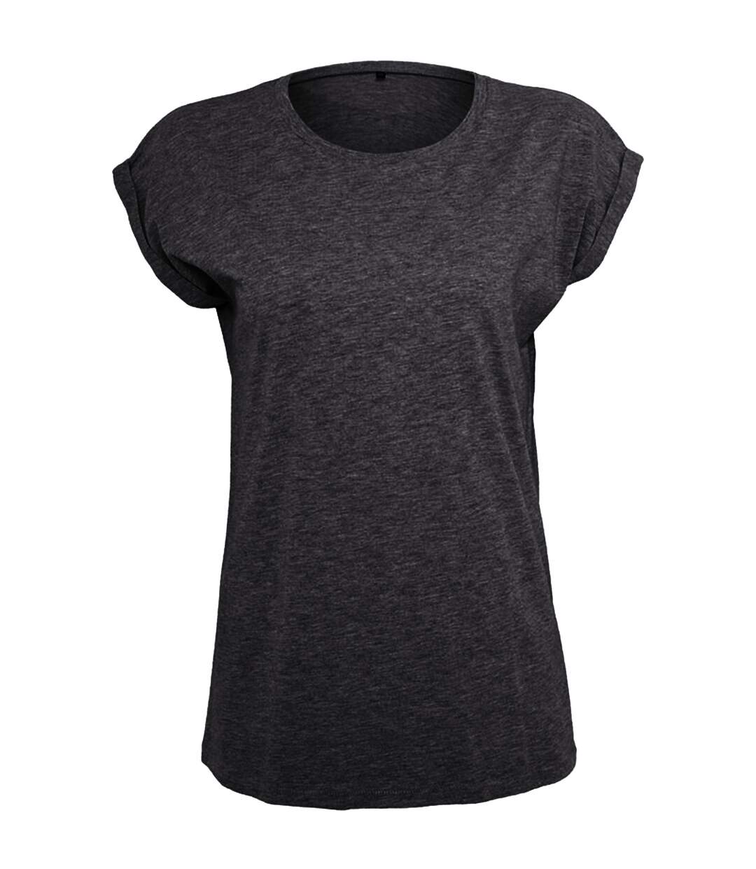 T-shirt Femme Noir Build Your Brand-1