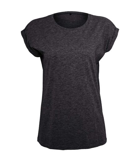 T-shirt Femme Noir Build Your Brand