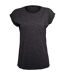 T-shirt Femme Noir Build Your Brand-1