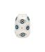 Vase Design Louxor 22cm Bleu & Blanc-2
