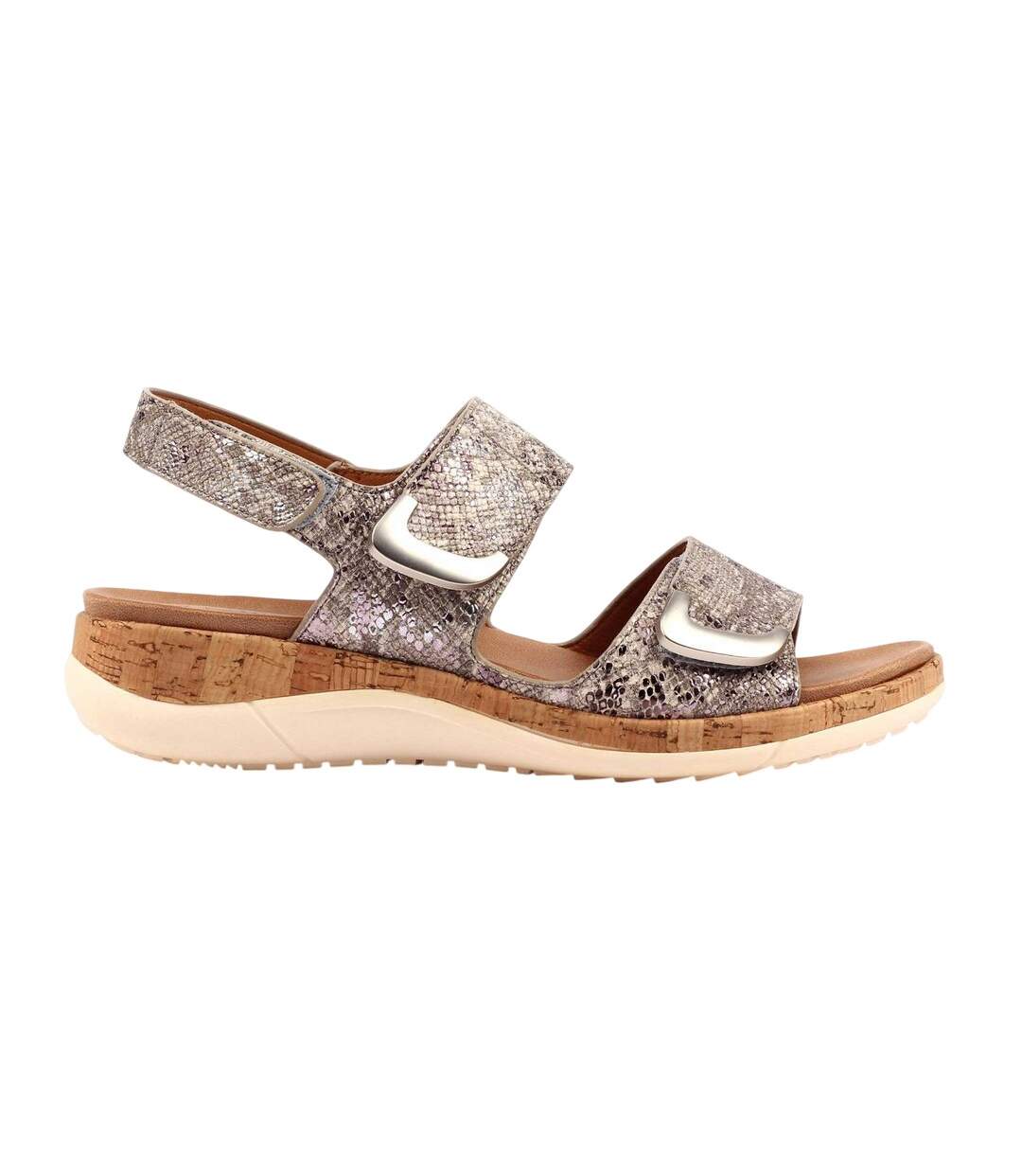 Sandales Beatrice Femme Étain Lunar-2