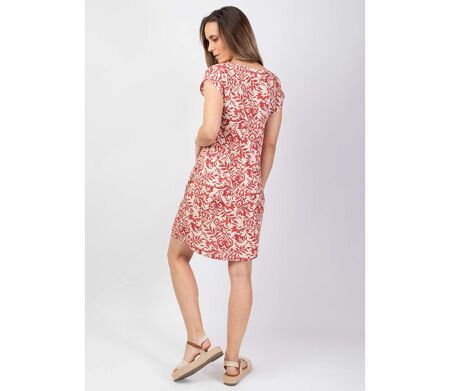 Robe courte en coton ERIKA motif ethnique chic Coton Du Monde