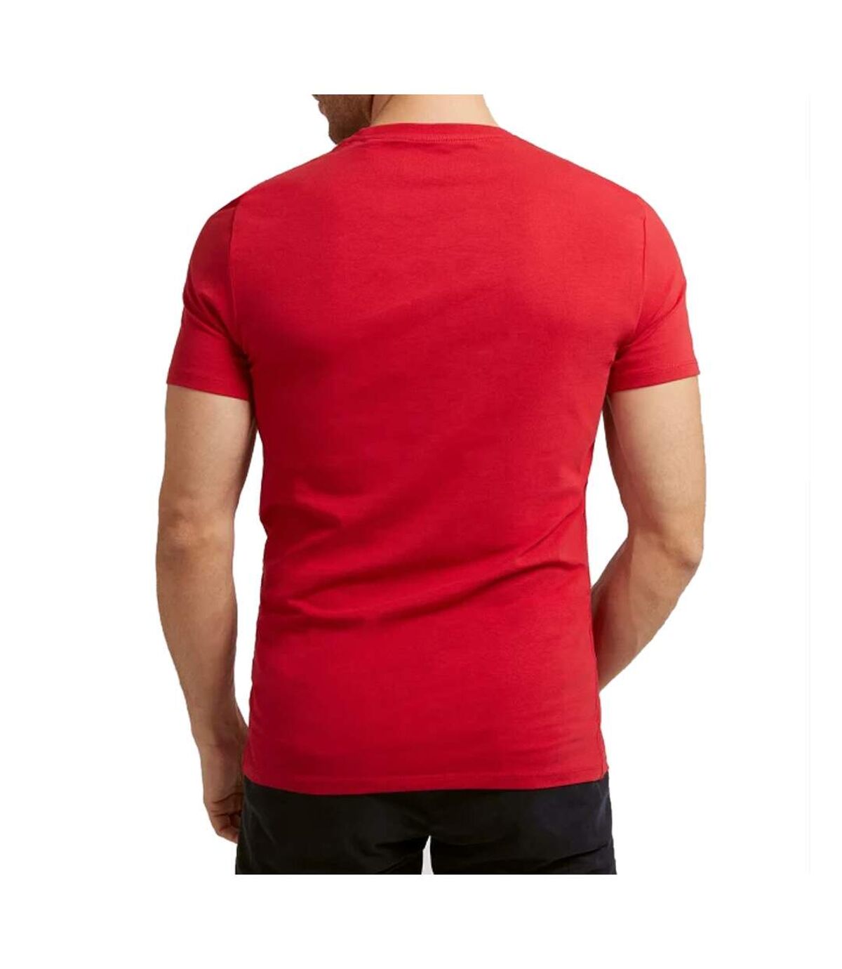 T-shirt Rouge Homme Guess Core