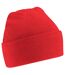 Beechfield Soft Feel Knitted Winter Hat (Bright Red) - UTRW210