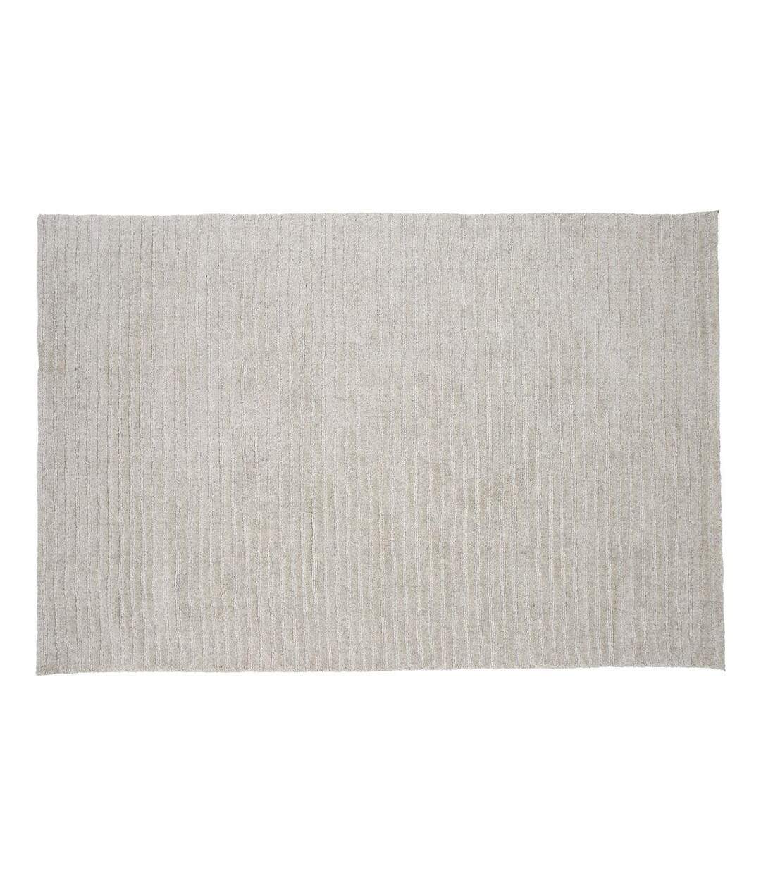 Tapis Déco en Laine Milton 162x230cm Gris Clair-1