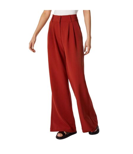 Pantalon femme rouille Principles