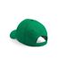 Childrens/kids original 5 panel cap kelly green Beechfield-1