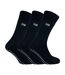 3 Pairs Mens Thermal Indoor Slipper Socks with Grips-1