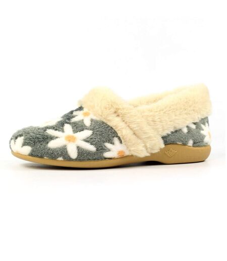 Chaussons Ellis Femme Gris Lunar