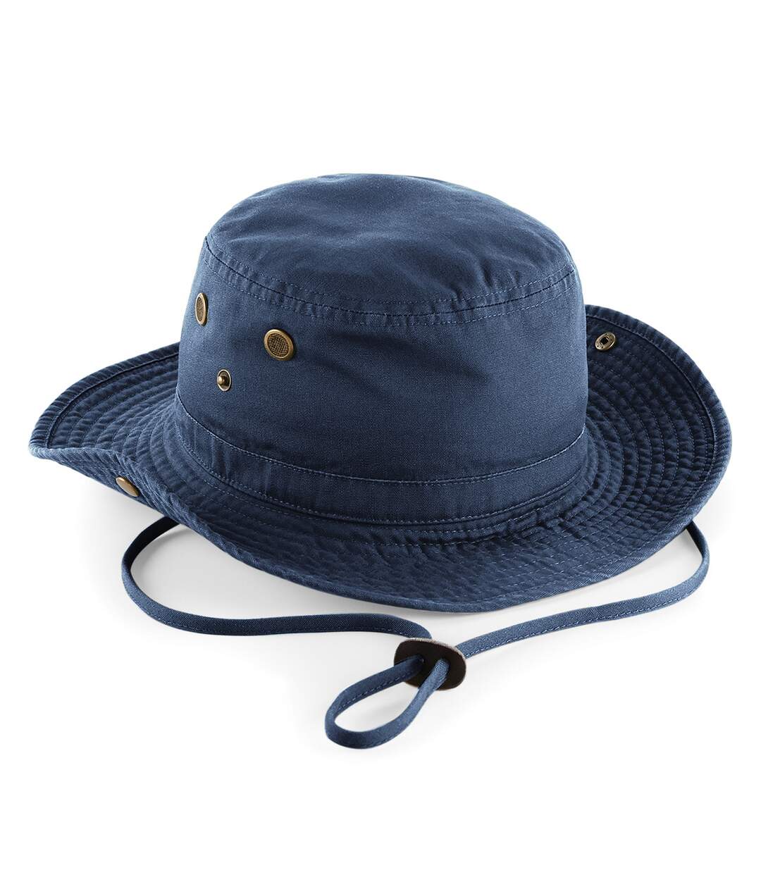 Chapeau protection ips 50 100% coton unisexe bleu marine Beechfield