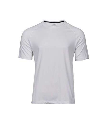 Mens Cooldry T-shirt White Tee Jays