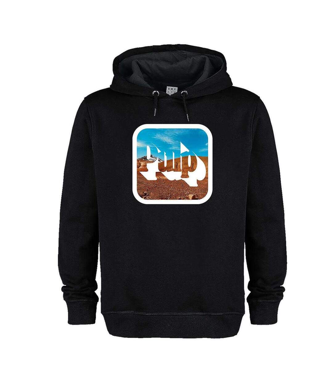 Sweat À Capuche Motif/style Sensation Mirror Sign Adulte Noir Amplified-1