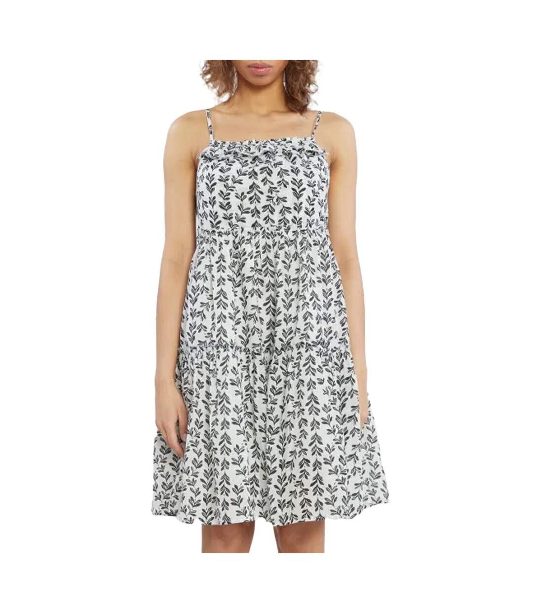 Robe blanc/noir femme pepe jeans prixton - xl-1