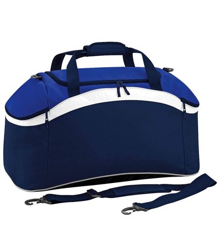 Bagbase Teamwear Carryall (French Navy/Bright Royal Blue/White) (One Size)