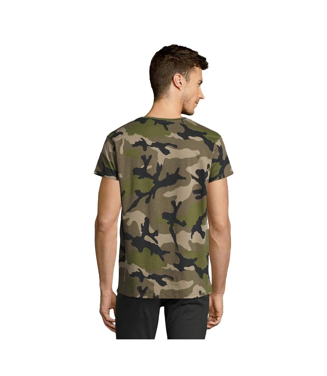 T-shirt Homme Vert SOLS-2