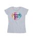Disney T-shirt en coton amusant La petite sirène Femme/Femme (Gris sportif) - UTBI26355-1