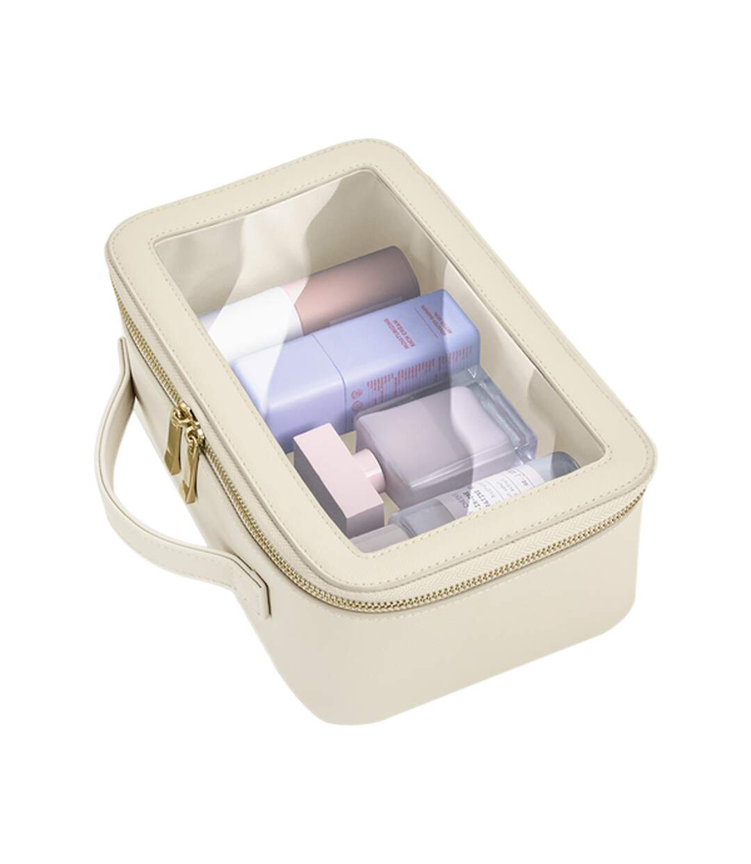 Boutique clear toiletry bag one size oyster Bagbase-3
