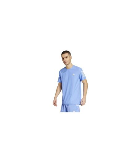 T-shirt The Run Homme Bleu Adidas