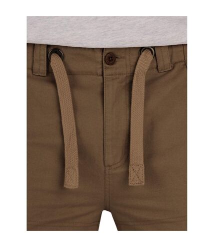 Short à poches homme marron Raging Bull