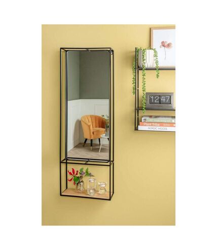 Miroir avec étagère intégrée Glance