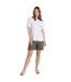 T-shirt Manches Courtes Motif/style Agrumes Femme Blanc Craghoppers-4