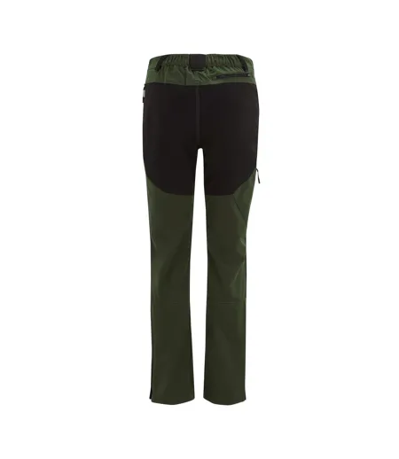 Pantalon De Randonnée Questra Pour Homme Kaki Foncé Noir Regatta