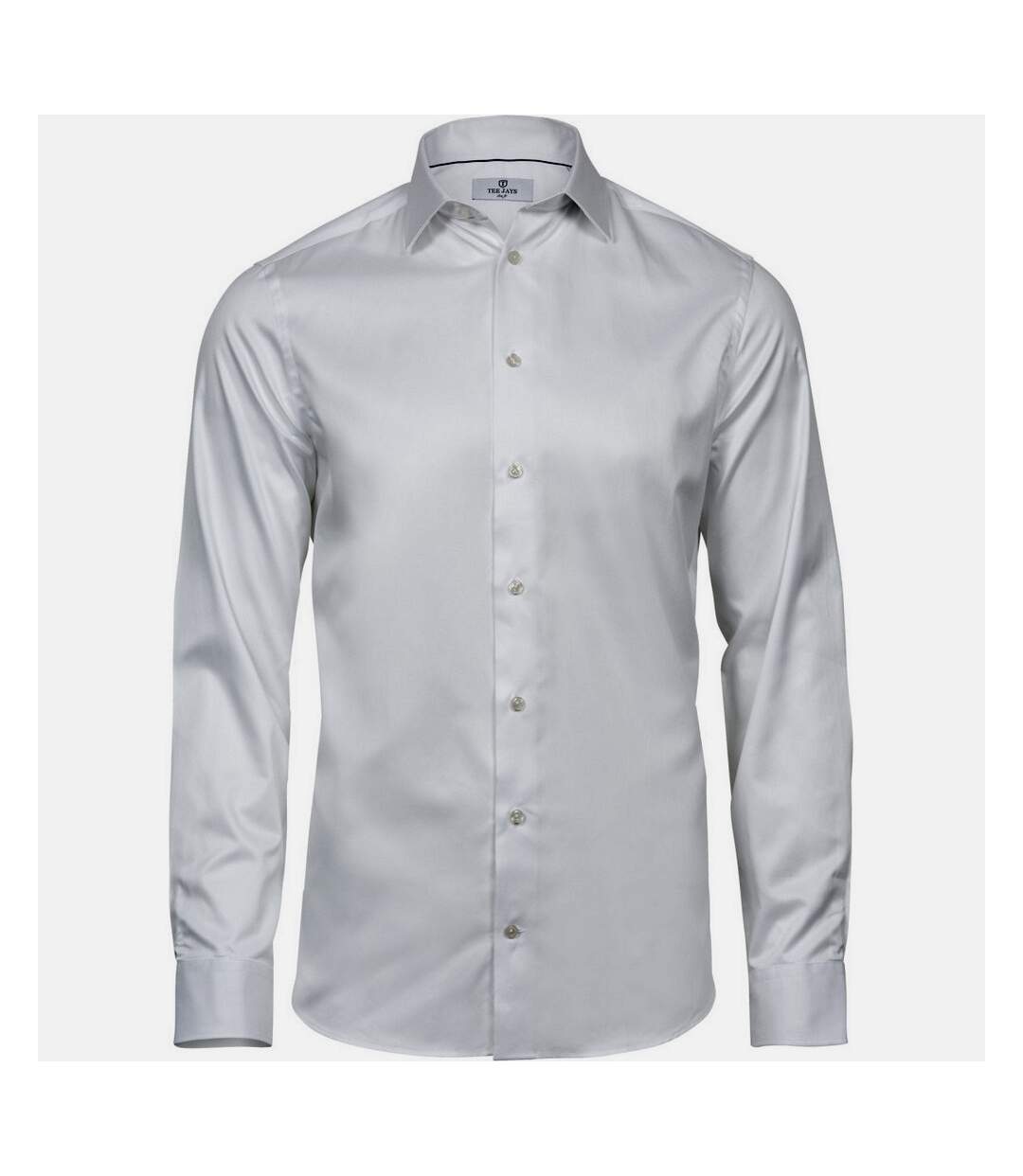 Tee Jay s Mens Luxury Slim Fit Shirt (Blanc) - UTBC4570