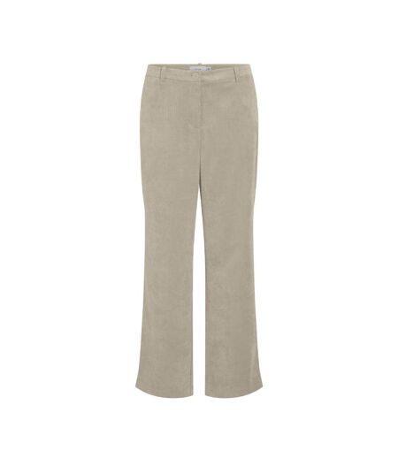 Pantalon fluide beige femme vila courdie