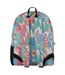 Unisex Pastel Floral Backpack with Padded Straps | Durable School Travel Bag-2