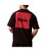T-Shirt noir/rouge homme calvin klein jeans lv04rd813g-2