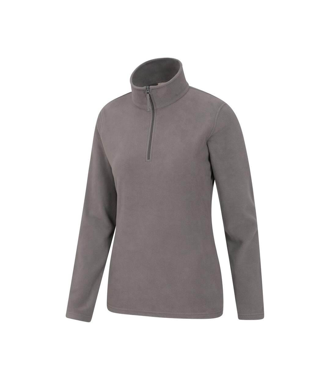 Womens/ladies Camber Ii Fleece Top Dark Grey Mountain Warehouse-3