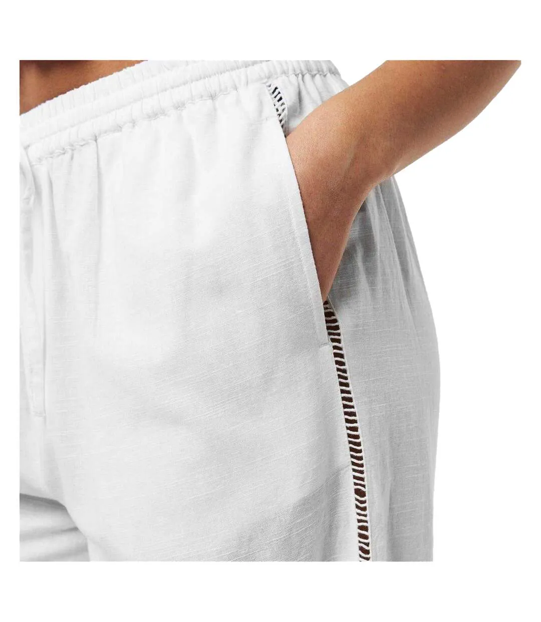 Pantalon Femme Blanc Vif Jack Wills-4