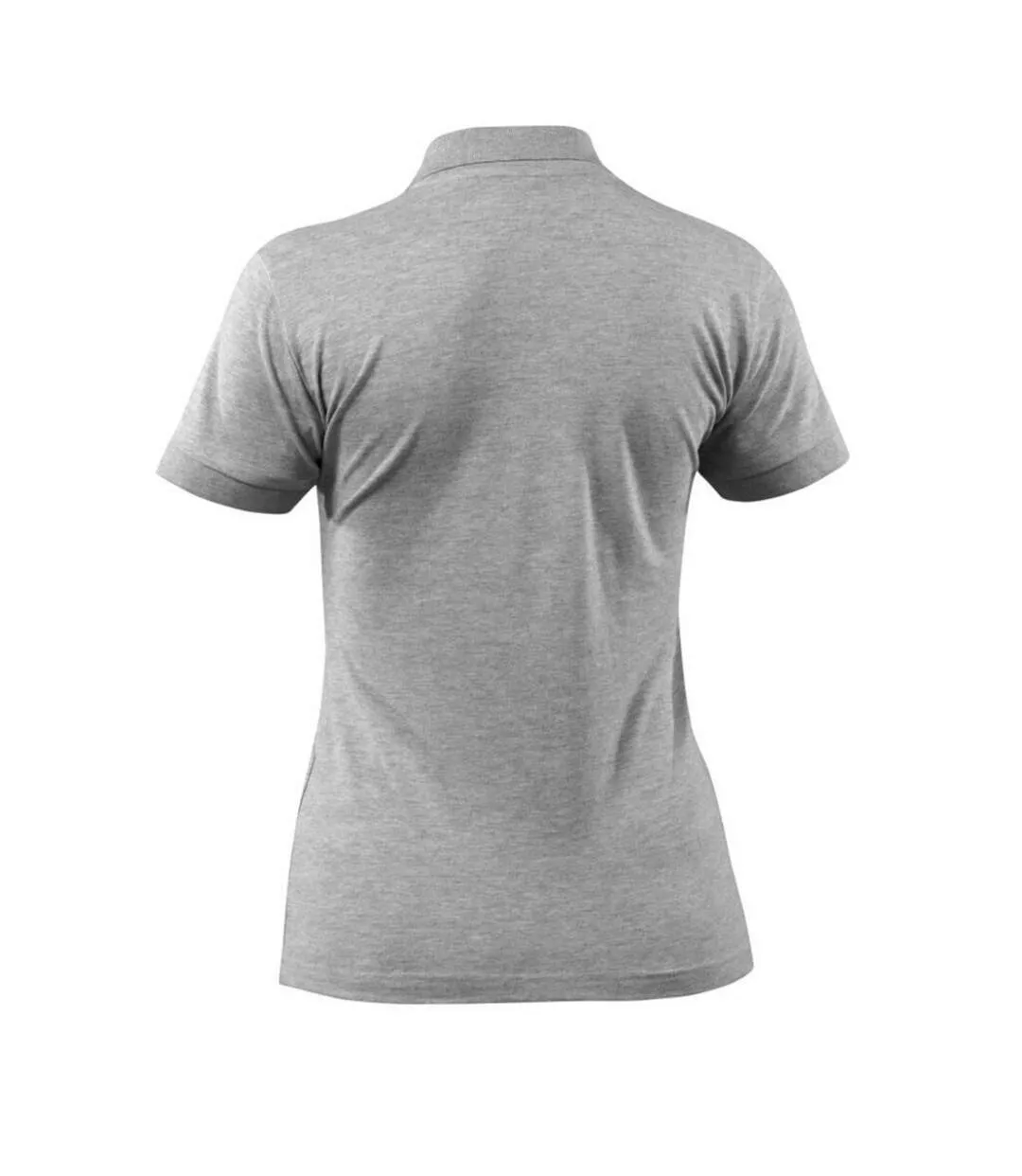 Womens/ladies Grasse Crossover Polo Shirt Grey Mascot-2