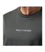 Mens Crew Neck Regular Short-sleeved T-shirt Green Daily Paper-4
