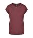T-shirt Femme Bordeaux Urban Classics-1
