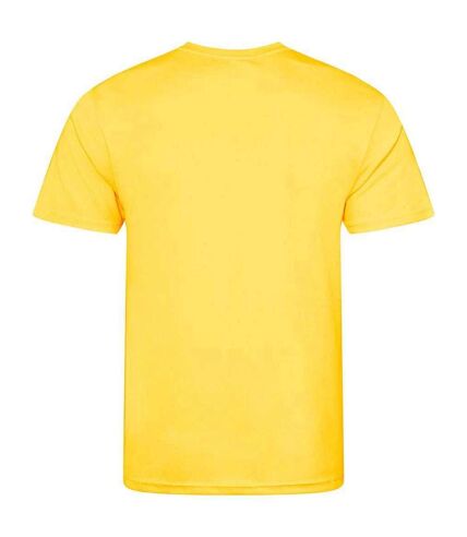 Mens t-shirt sun yellow AWDis Cool