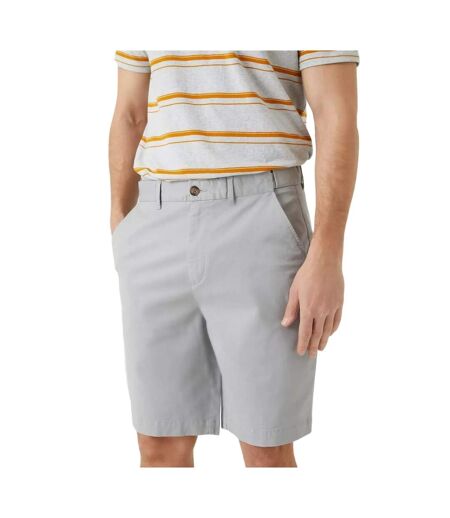 Maine Mens Premium Chino Shorts (Pale Grey) - UTDH5667