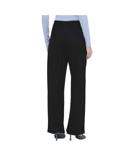 Pantalon fluide noir femme jdy leslie