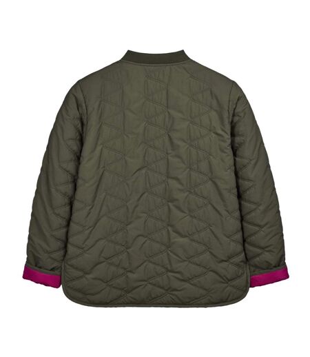 Veste matelassée kaki  femme teddy smith bezra