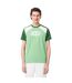 Mens Colour Block T-shirt Green Lacoste-1