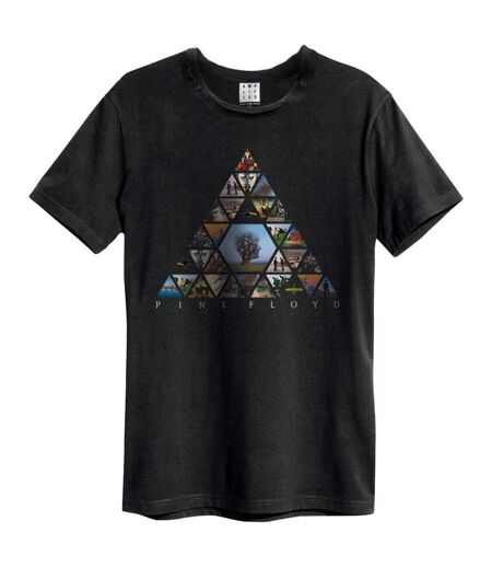 T-shirt Style Pink Floyd Triangle Adulte Noir Amplified