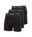 X3 boxers noires/blancs homme calvin klein jeans boxer brief 3 - l-1