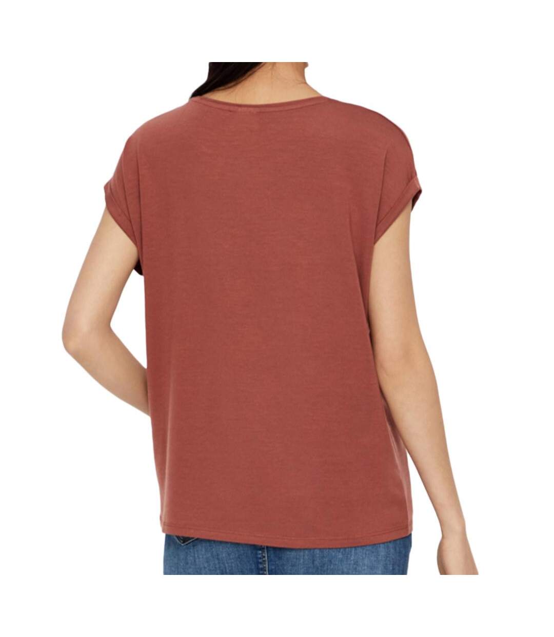 T-shirt Vieux Rose Femme Aware Vero Moda Ava - L