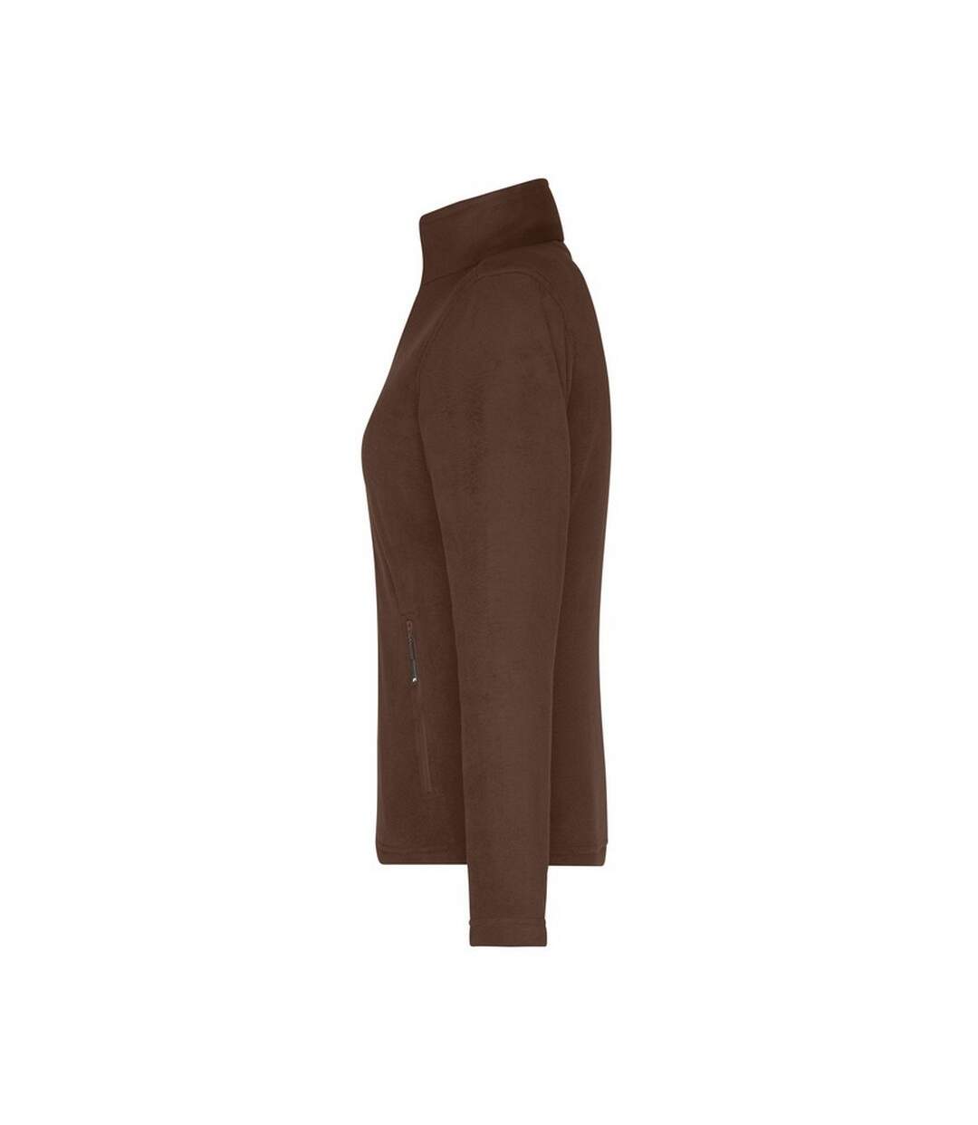 Veste Polaire Femme Marron James And Nicholson-4