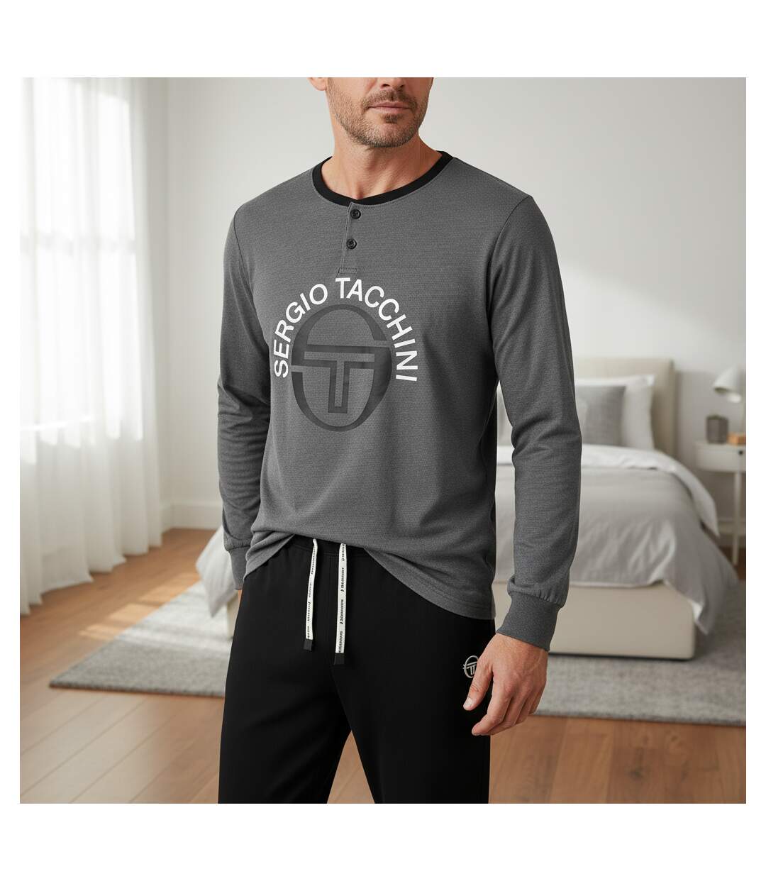 Pyjama Homme Long Sergio Tacchini-2