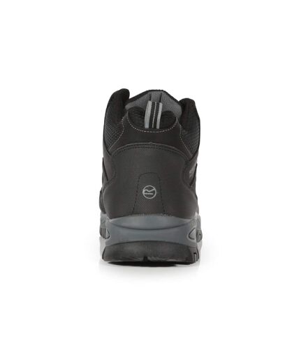 Regatta Mens Mudstone Safety Boots (Ash/Rio Red) - UTRG6630
