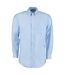 Kustom Kit Mens Workplace Long Sleeve Oxford Shirt (Light Blue)
