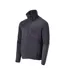 Mens Customised Striped Fleece Jacket Dark Navy Mascot-3